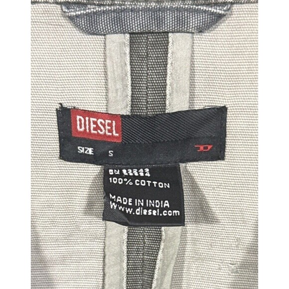 Diesel Space Sky Hub Canvas Blazer Jacket Men’s Small Vintage - Picture 4 of 4